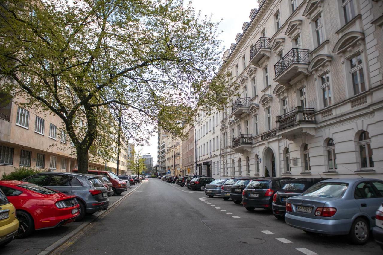 Appartamento Warszawa, Centrum, Wiejska 15, Kamienica Esterno foto