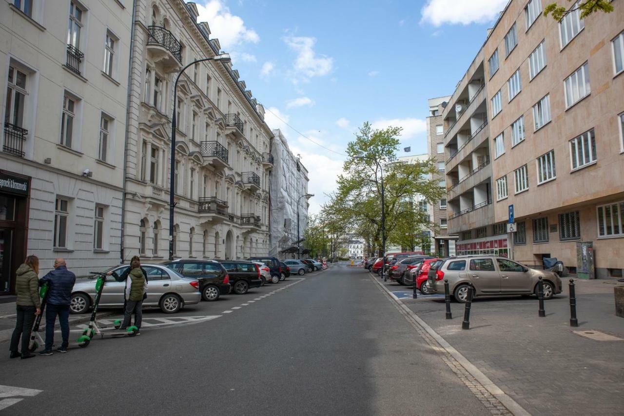 Appartamento Warszawa, Centrum, Wiejska 15, Kamienica Esterno foto